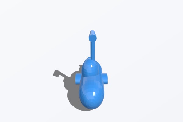 Yellow submarine | 3d print model