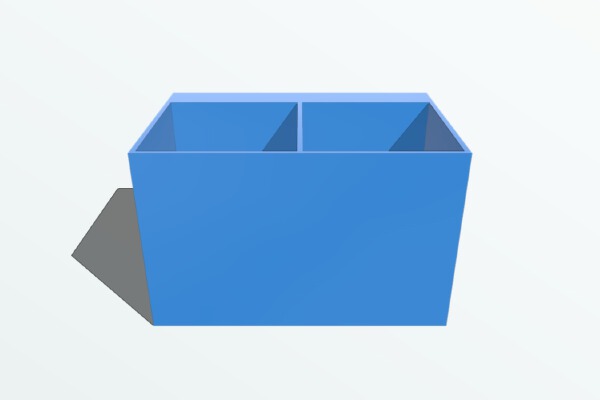Hershey Bar holder for the freezer Mk2 | 3d print model