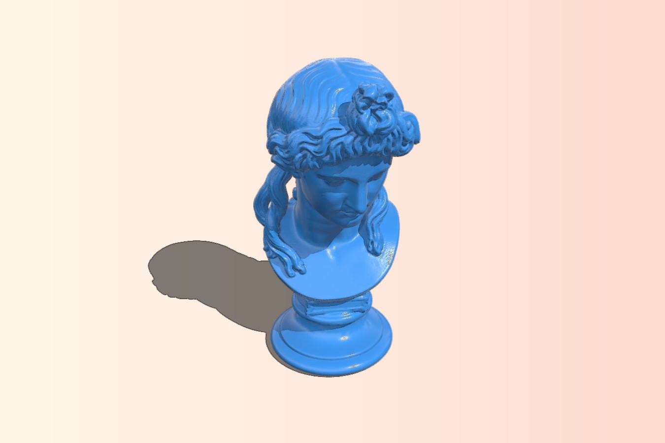 Head of a woman