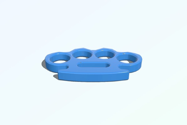 Knuckles_Boxer | 3d print model
