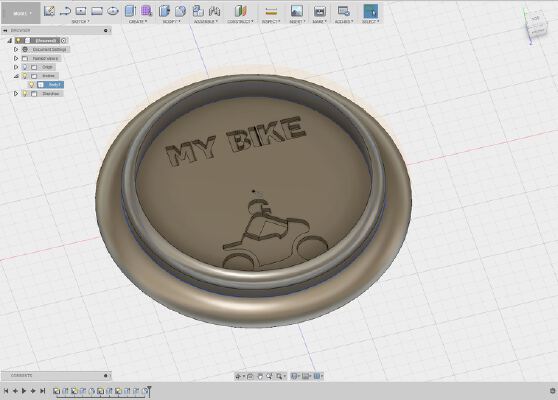 Bike Motorcycle side stand pad | 3d print model