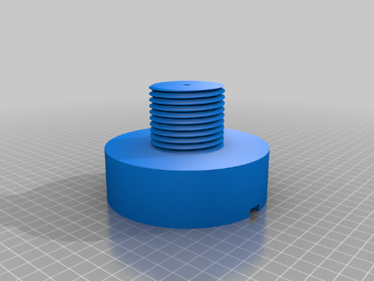 Professor Stein Costume Head Screw | 3d print model