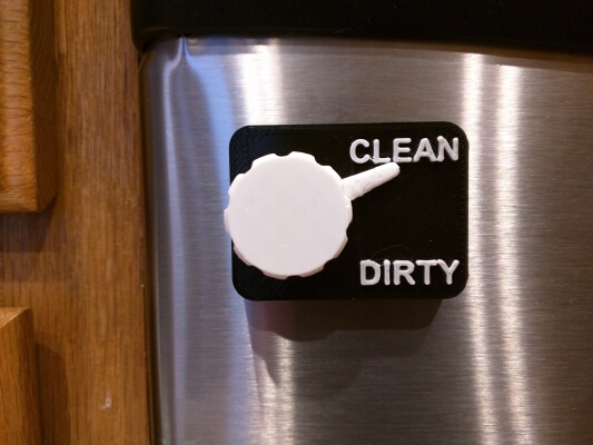 Resized Dishwasher Indicator | 3d print model