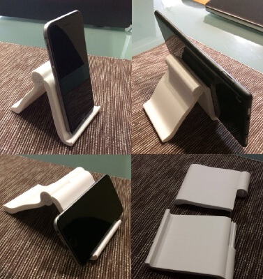 Adjustable Phone Tablet Stand | 3d print model