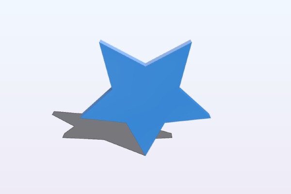 Star Earring | 3d print model
