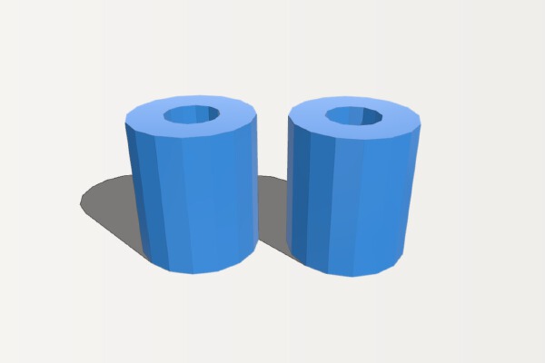 MK10 Extruder Fan Spacers | 3d print model