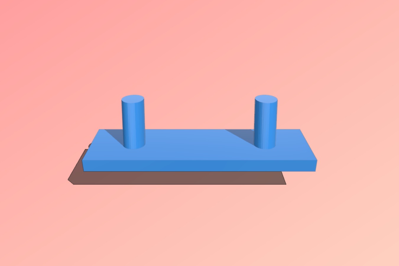 Pegboard Razorblade Dispenser Holder