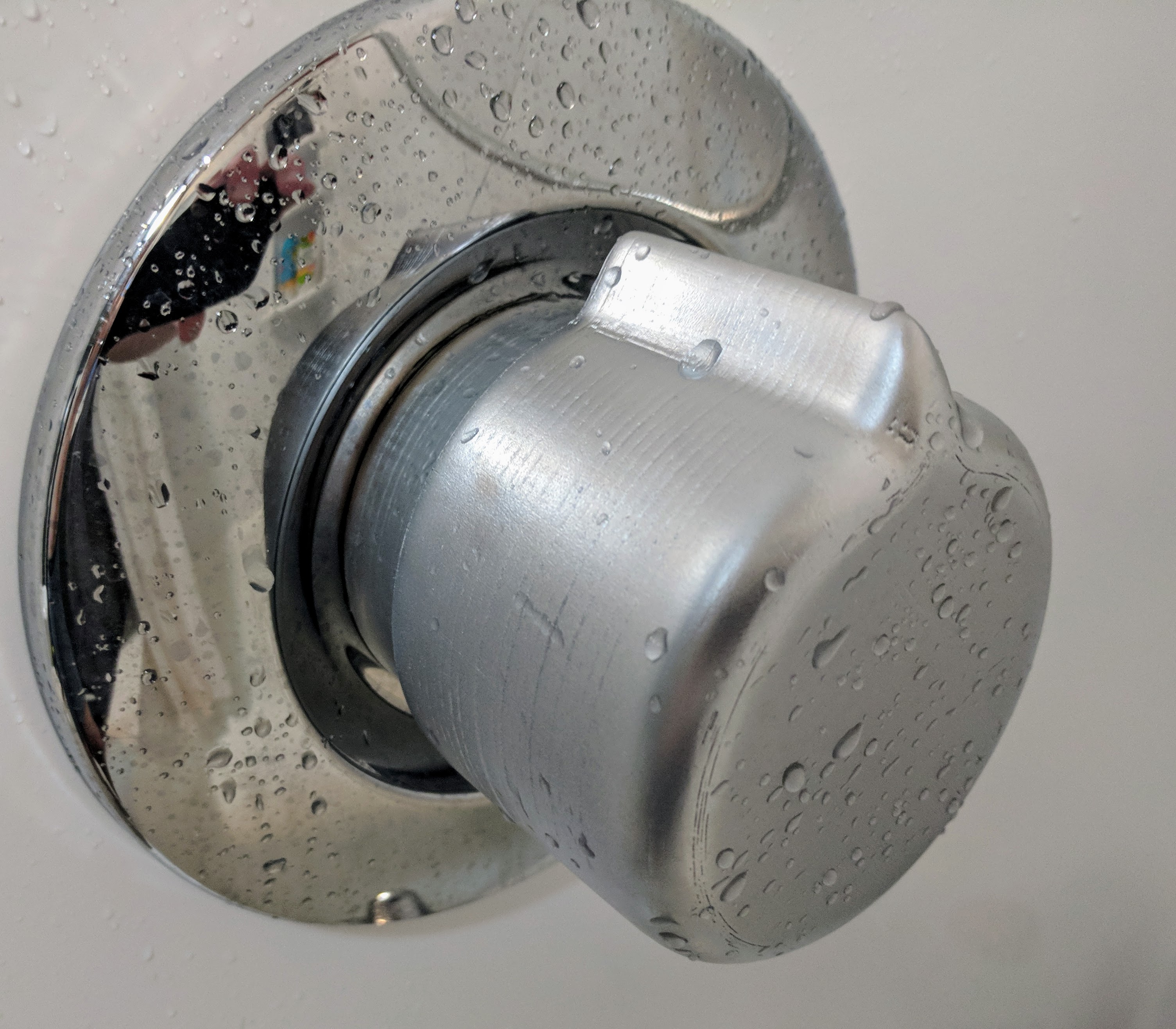 Shower Knob with 3:1 Gear Ratio