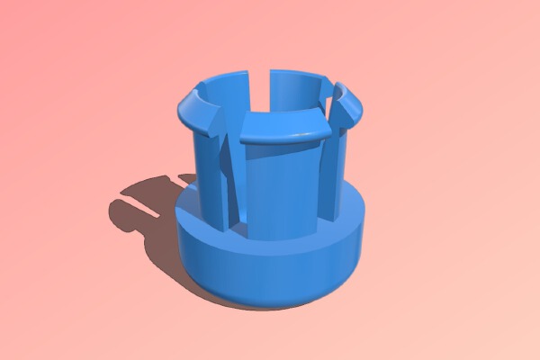 Anet A6 Z-screw Rattling Damper | 3d print model