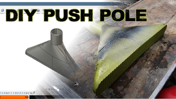 DIY Push Pole (for boating) | 3d print model