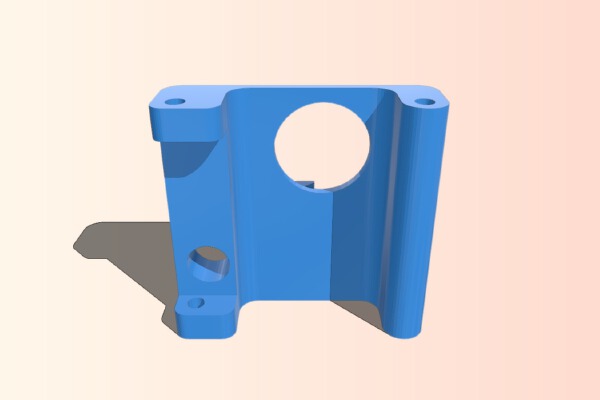 VTX and XT60 Holder for ZMR 250 | 3d print model