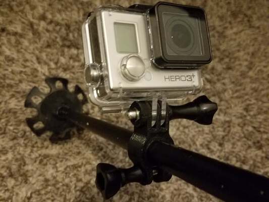 GoPro Ski Pole Mount | 3d print model