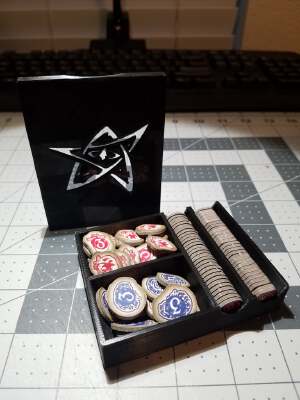 Arkham Horror LCG Token Organizer | 3d print model