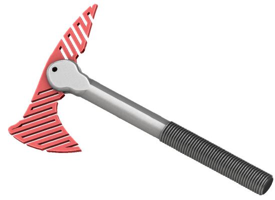 Flexible airsoft axe | 3d print model