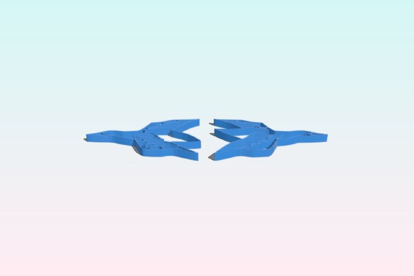 MC Escher Bird (Maths Tessellation) | 3d print model