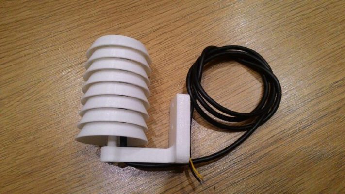 Stevenson screen for digital thermometer DS18B20 | 3d print model