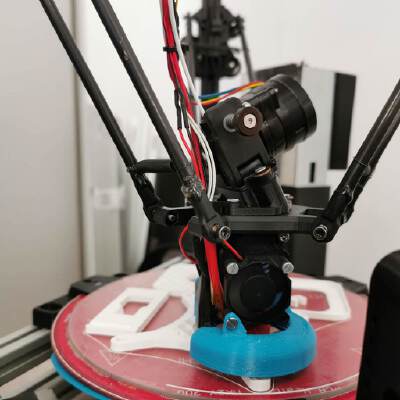Delta effector with orbiter extruder | 3d print model