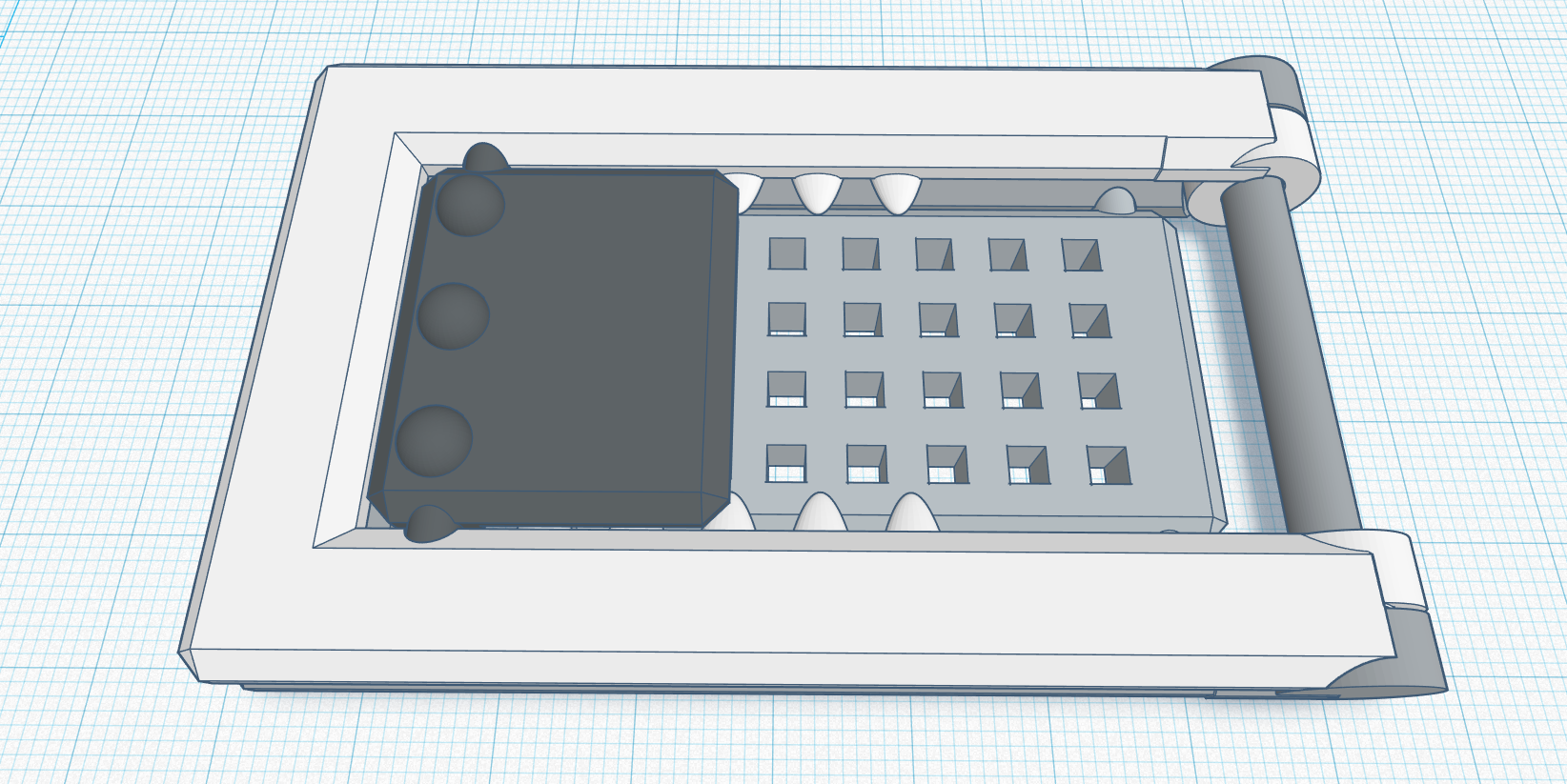 Print In Place Fold-able Phone Stand