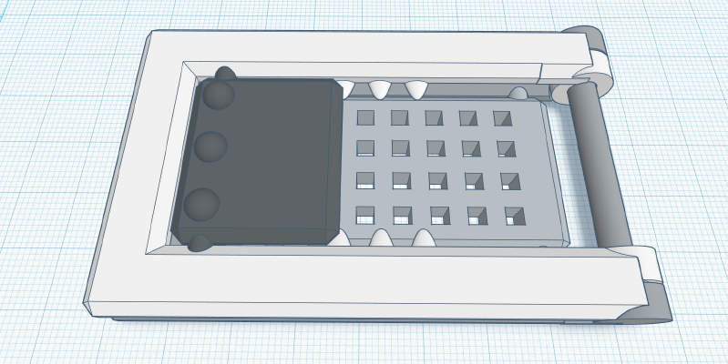 Print In Place Fold-able Phone Stand | 3d print model