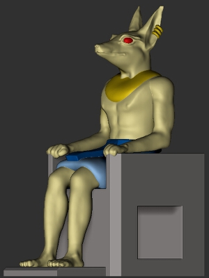Anubis & God Anubis | 3d print model