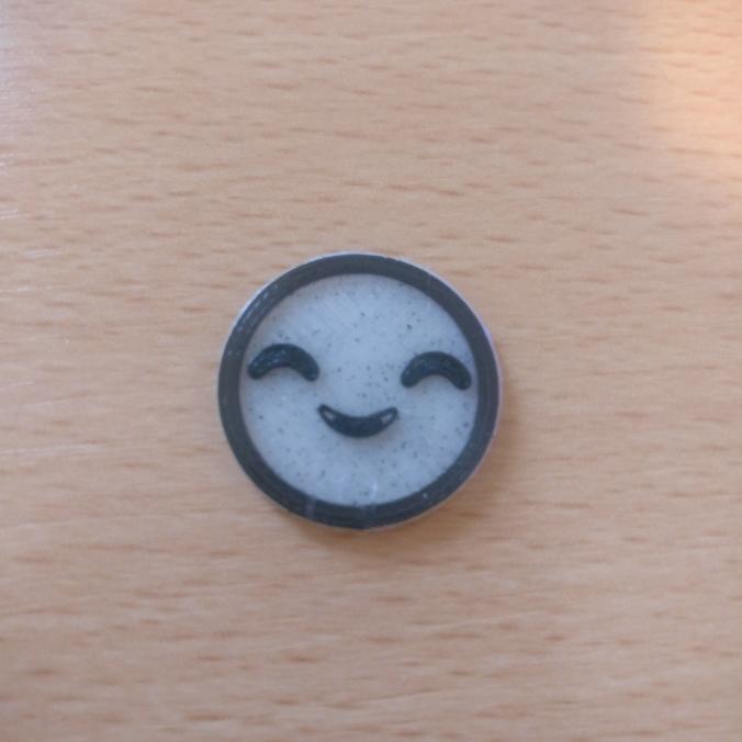 Cute Shopping Cart Token + Keychain (1€)