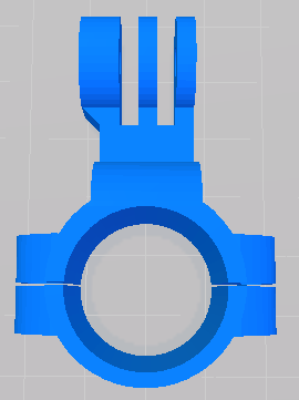 GoPro Barrel Mount For Paintball guns! | 3d print model