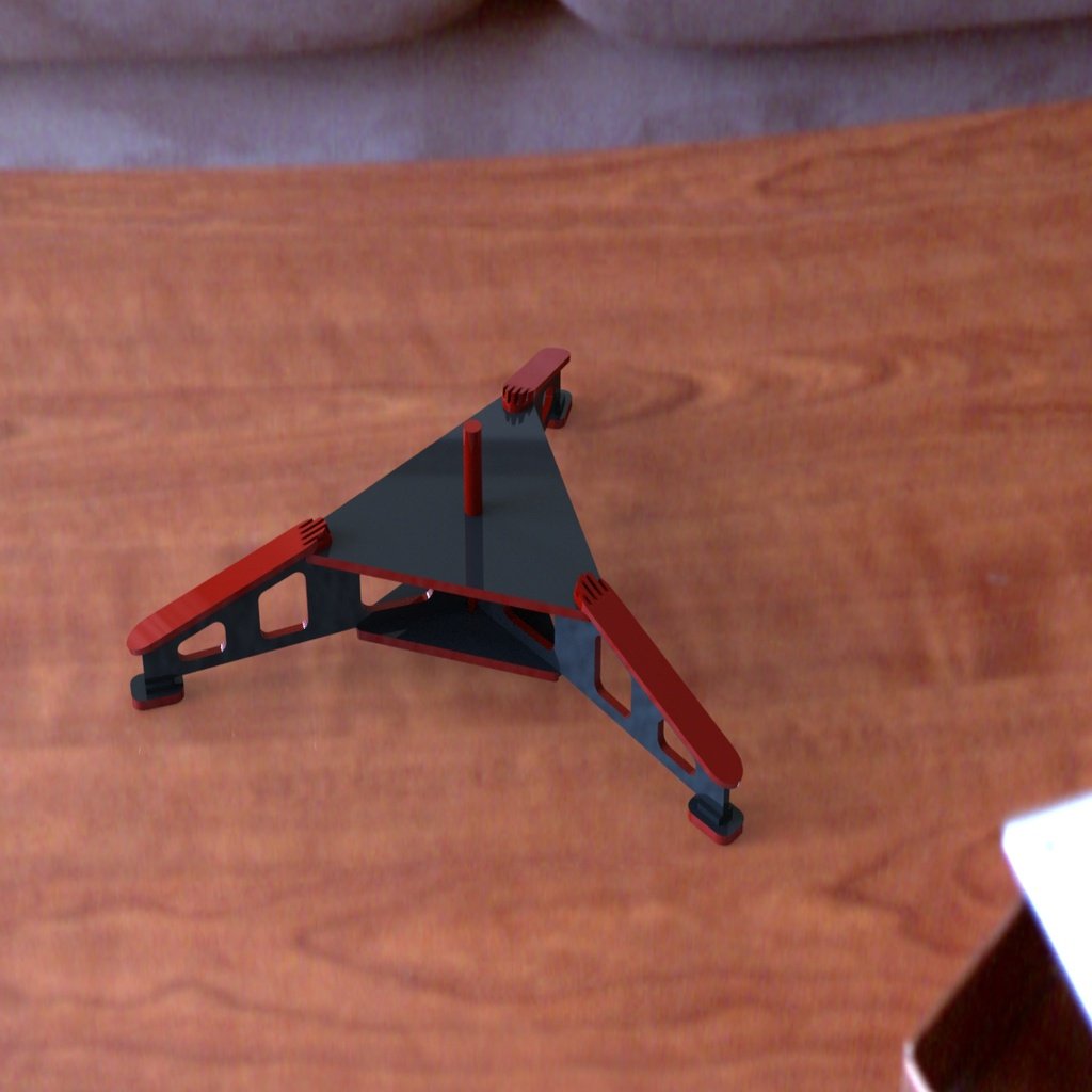 Model Rocket Display Stand