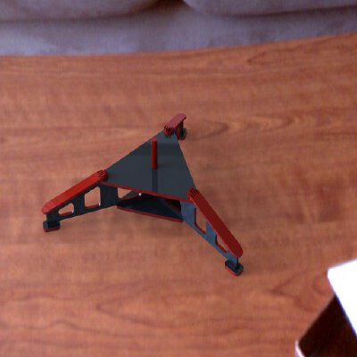 Model Rocket Display Stand | 3d print model