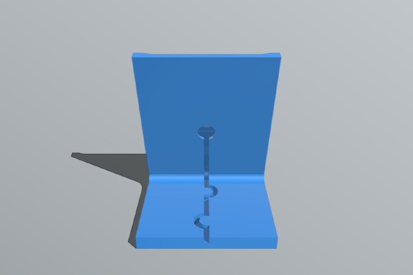 Nexus 5 wired charging table stand | 3d print model