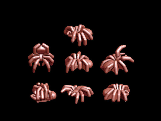 Spiders | 3d print model