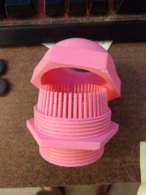 Cable Gland Parameterized | 3d print model