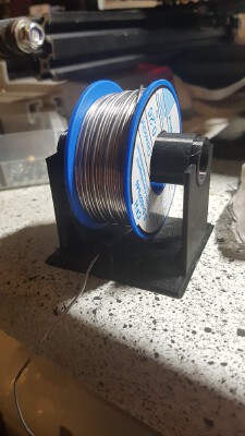 Simple Solder coil holder | 3d print model
