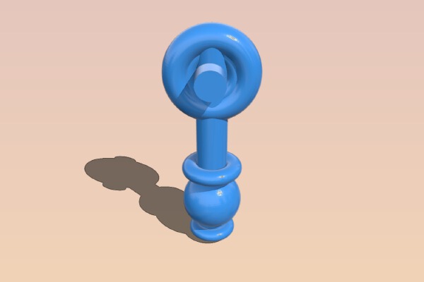 BRUDER Crane Clamp Connector | 3d print model