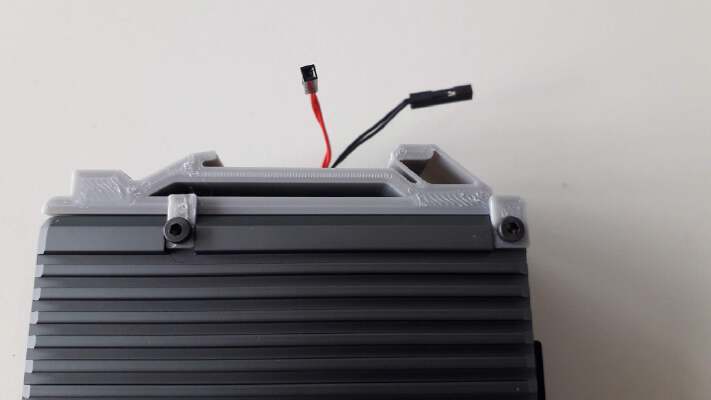 Raspberry Pi 4 Heatsink Case DIN Rail Mount and Fan Grill | 3d print model