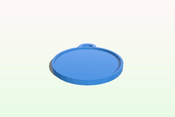 NTAG203 NFC tag holder | 3d print model