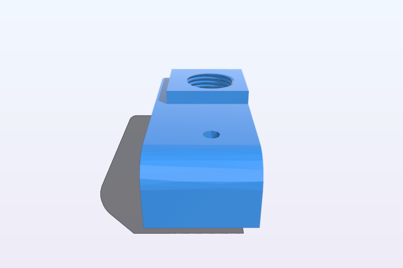Motorbase for 1_8" BSPT push fitting, Anet A8