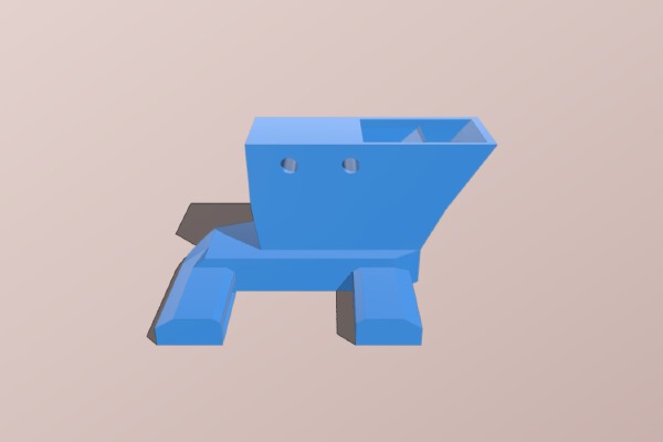 kingroon new titan e3d v6 fan duct | 3d print model