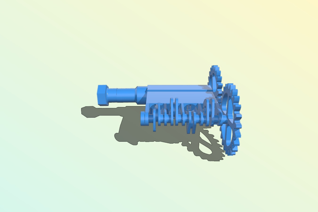 Four Cylinder Air Engine