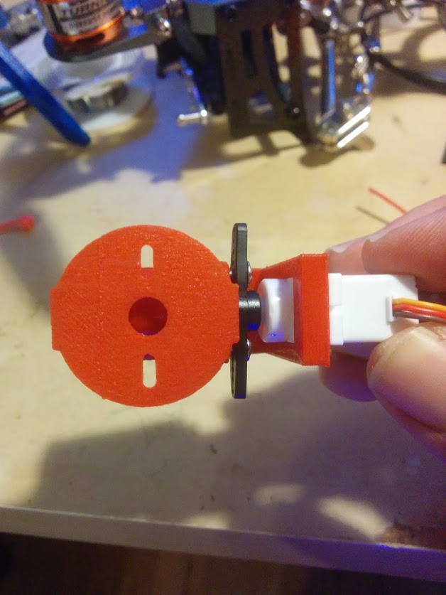 Tricopter Yaw Mount for 12mm Tube