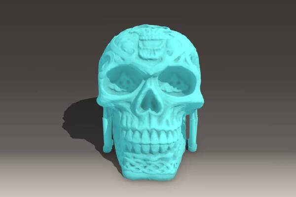 Celtic Skull | 3d print model