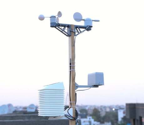 Solar Powered WiFi Weather Station V3.0 | 3d print model