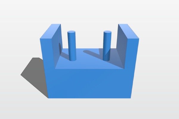 Limit Switch Mount Shapeoko 1 | 3d print model