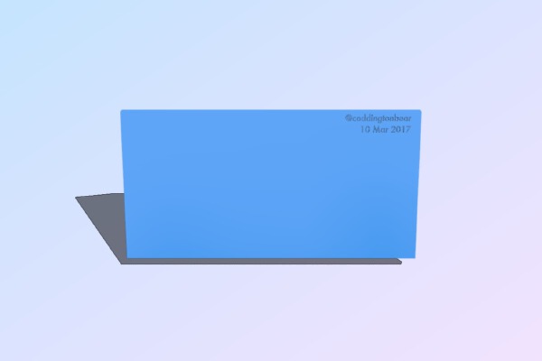 16x2 LCD Stand with Button | 3d print model