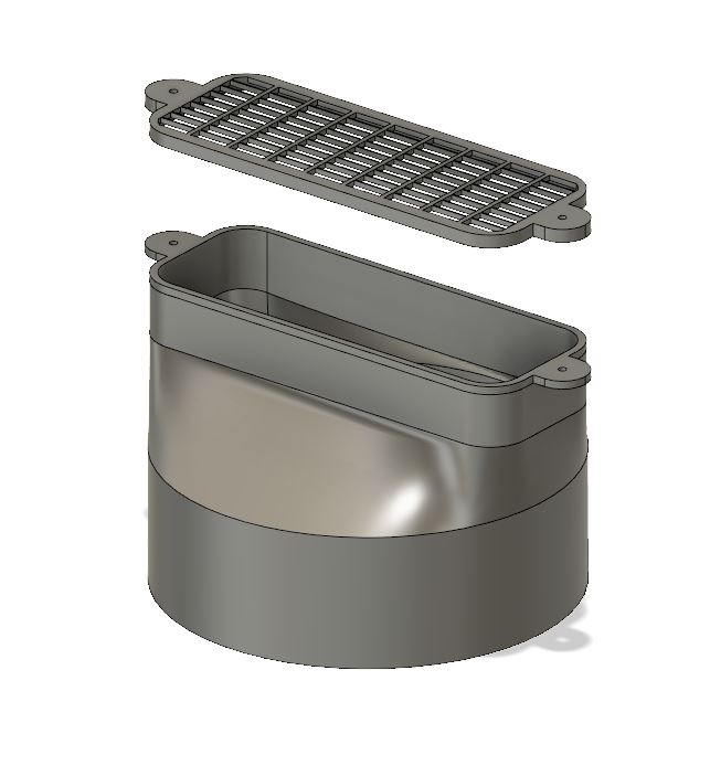 6 inch Portable Air Conditioning Low Profile Air Vent Window.