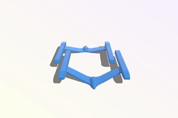 Star Trek TNG Cheyenne Class | 3d print model