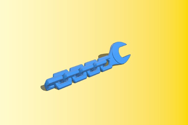 Flabby Tool (Key-Chain) | 3d print model