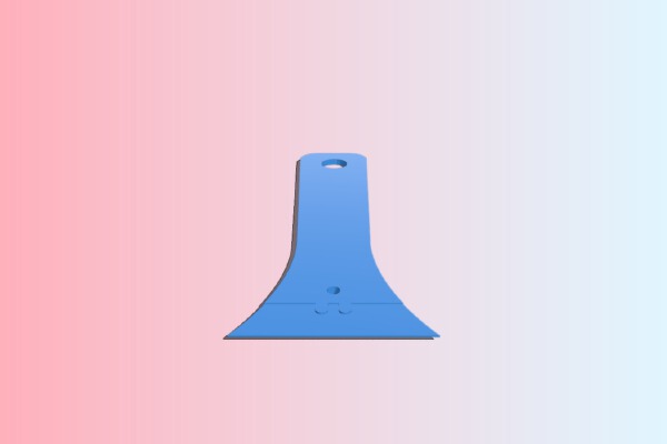 Hotbed scraper _ Espátula para cama caliente | 3d print model