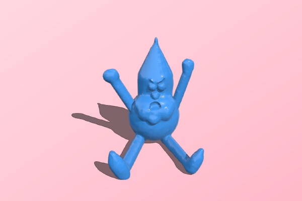 Kabouter Wesley phone stand | 3d print model