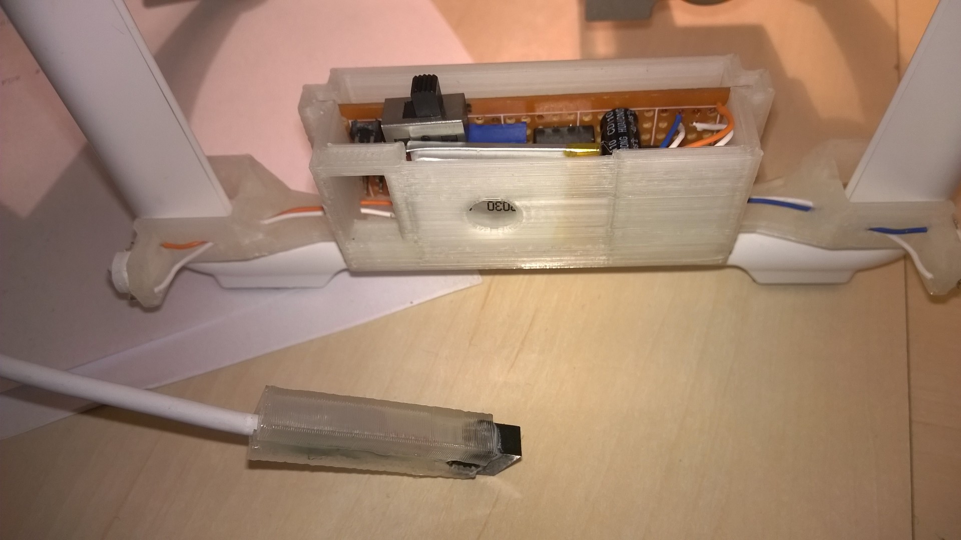 DJI Phantom 3 Pro Strobe Electronics
