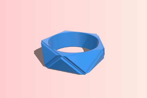 Geometric bracelet | 3d print model